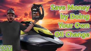 Changing the Oil in my 2021 SeaDoo GTI SE 170 [upl. by Abell960]