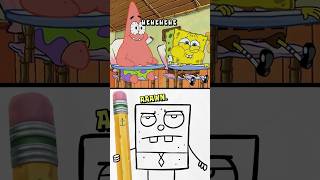 whats funnier than 24 🤣 ft DoodleBob  SpongeBob shorts [upl. by Ruffo]