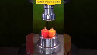 Hydrolic Press vs Candlesshortsuniqueexperiment [upl. by Hcab124]