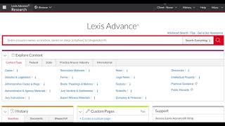 Searching for Cases on Westlaw and Lexis Advance 2018 [upl. by Entirb]