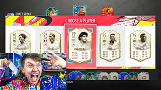 99 MARADONA  PELE IN PRIME ICON MOMENTS 194 FUT DRAFT FIFA 20 [upl. by Hallock]