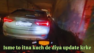 Audi Q3 facelift ki lights Urus jaisi de di  ArunTraveloger [upl. by Ecar]