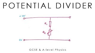 Series amp Parallel  Potential Divider Circuits  GCSE amp Alevel Physics [upl. by Gehlbach]