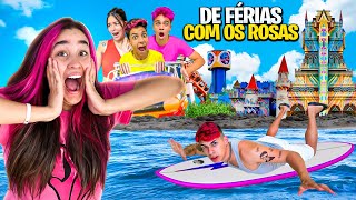 24 HORAS DE FÉRIAS COM OS ROSA vlog de uma hora [upl. by Ahsenik]