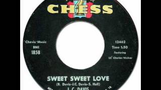 JC DAVIS  Sweet Sweet Love Chess 1858 1963  RampB Rocker [upl. by Adnorhs372]