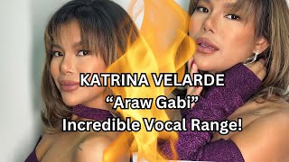 Incredible Vocal Range Katrina Velarde Nails Araw Gabi [upl. by Lorne274]