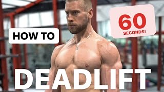 How to Deadlift 5 Simple Steps [upl. by Siloum]