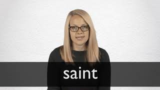 How to pronounce SAINT in British English [upl. by Heall]