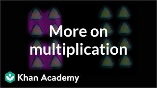 More on the concept of multiplication  Multiplication and division  Arithmetic  Khan Academy [upl. by Puri]