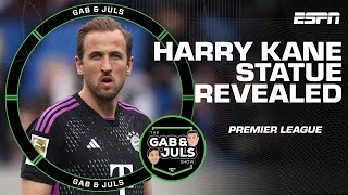 quotThe GREATEST player from Chingfordquot Gab amp Juls amused by Harry Kane ridiculous statue  ESPN FC [upl. by Ruthven]