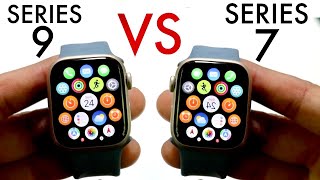 Apple Watch Series 9 Vs Apple Watch Series 7 Comparison Review [upl. by Fiske]