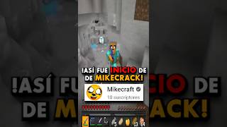 MIKECRACK y su INICIO en YOUTUBE 😱minecraft mikecrack mikecrak shorts youtubeshorts [upl. by Tirb646]