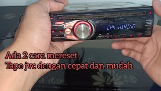 Memperbaiki tape JVC muncul miswiring [upl. by Oeflein]