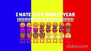 I AM DONE WITH YOU 2024 WORST YEAR MY LIFE YKW I HATE 2024 [upl. by Zakarias]