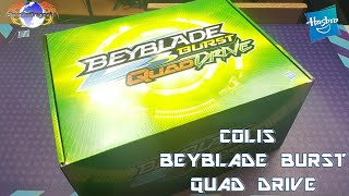 ON SOUVRE UN COLIS BEYBLADE BURST QUAD DRIVE MERCI HASBRO [upl. by Neerac21]