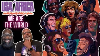 USA for Africa  We Are the World Reaction A Talented Ensemble Superstars  Quincy Jones [upl. by Adai243]