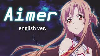 LiSA  crossing field english ver Aimer AI Cover [upl. by Rehpotsirh]