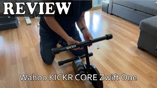 Wahoo KICKR CORE Zwift One  Setup amp Review [upl. by Reppiks284]