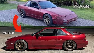 Building a s13 240sx in 10 minutes [upl. by Noir278]