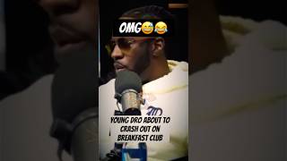 Young Dro Nearly Fights Heckler During Tense Breakfast Club Interview with TI [upl. by Reagen957]