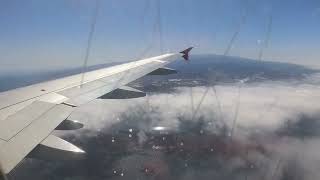 Flight Edelweiss A320 from Zurich to Gran Canaria WK200  little bit shaky [upl. by Flanders]