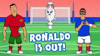 Ronaldo says goodbye to The Euros😢 Portugal vs France Euro 2024 Penalties Goals Highlights [upl. by Roos]