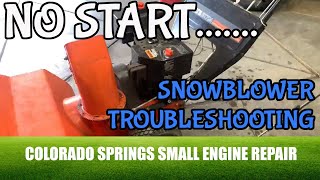 Snowblower Wont Start After Sitting [upl. by Nino]