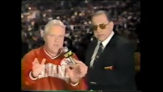 Gorilla Monsoon amp Bobby Heenan sign off Wrestling Challenge April 5th 1992 [upl. by Emogene]