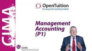 Introduction to CIMA P1 Management Accounting [upl. by Marozas]