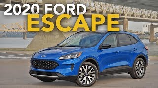 2020 Ford Escape Review  First Drive [upl. by Savina81]