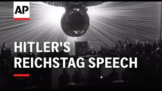 Hitlers Reichstag Speech [upl. by Melinde408]