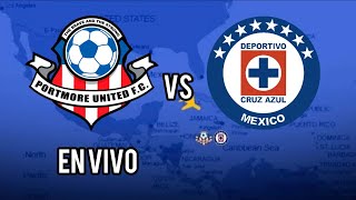 Portomore United vs cruz azul narración en vivo [upl. by Berger]