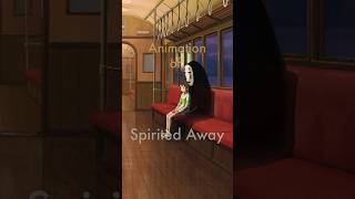 Animation of Spirited Away shorts movie [upl. by Analla]