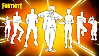 Top 50 Legendary Fortnite Dances With The Best Music [upl. by Mercie]