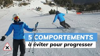 Ski  5 comportements à éviter pour progresser façon Labo du skieur [upl. by Delphina]