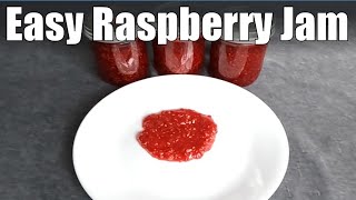 Easy Cooked Raspberry Jam [upl. by Lamoureux24]