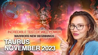 TAURUS November 2023 RED ALERT BRAND NEW 2 YEAR Cycle Begins Your World Will CHANGE FAST [upl. by Windzer]