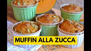 MUFFIN ALLA ZUCCA E PANCETTA [upl. by Hannahs404]