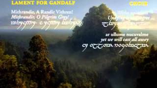 Lament for Gandalf [upl. by Landan]