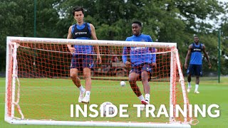 Inside Training  Players return to Bearwood for first week of preseason [upl. by Ettenahc]