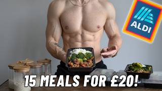 Simple High Protein Meal Prep on a Budget Breakfast Lunch amp Dinner under £20 [upl. by Myna660]