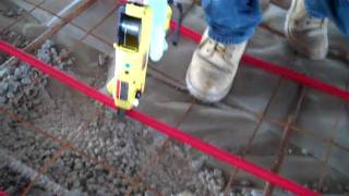 RADIANT FLOOR INSTALLATION PEX GUN WWWPEXGUNCOM [upl. by Elocen]