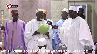 AID EL KEBIR 2024 MOSQUEE ABASSE SALL HLM12 [upl. by Naletak]