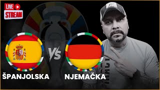 🎙️ŠPANJOLSKA vs NJEMAČKA LIVE EURO 2024 [upl. by Schwarz]