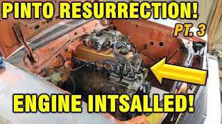 Ford Pinto Engine Installation [upl. by Whelan]