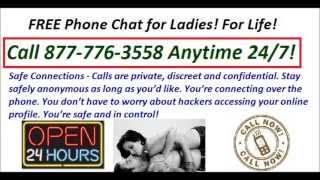 Free Toll Free Phone Chat For Women [upl. by Kuster]