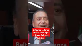 Beltrones se va contra Zedillo y dice que su crítica a la Reforma Judicial no la hizo a tiemposhort [upl. by Jocko439]