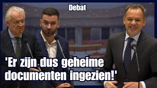 Dekker FvD en Van Baarle DENK in debat met Minister Veldkamp over situatie in Gaza en Oekraine [upl. by Eeldarb]