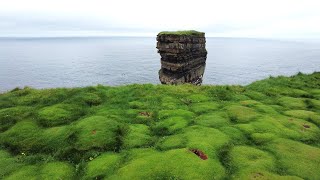 Downpatrick Head and Cliffs of Moher walk Walking along Irish Cliffs [upl. by Otipaga]