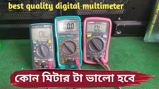 proskit MT1210 ZOTEK ZT102 LNIT UT33 digital mulitmeter reviem [upl. by Bromley]